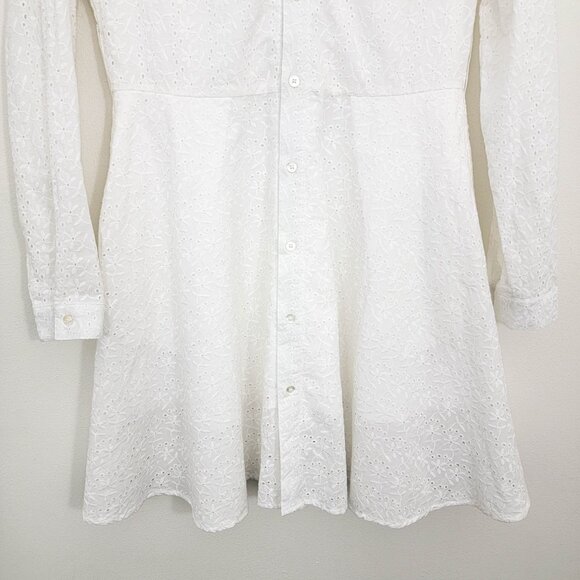Kiel James Patrick Edgartown Summering Lace Dress in White Medium - Picture 5 of 7